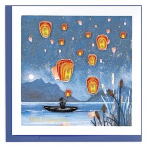 Sympathy Lanterns Card