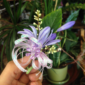 Lilac Boutonniere