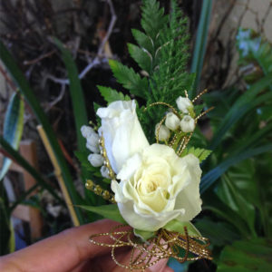 Golden Boutonniere