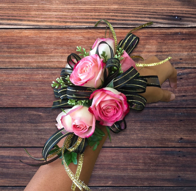 Hot Pink Corsage