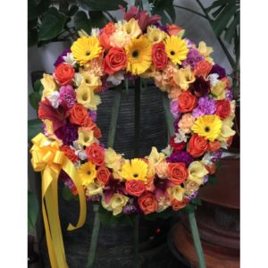 Sunset in Paradise Wreath
