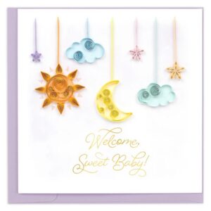 Sky Baby Greeting Card