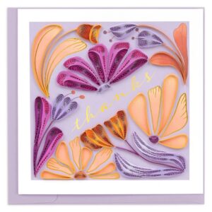 Floral Thank You Card